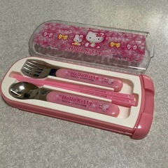 ハローキティ　スプーン・フォーク・箸セット
