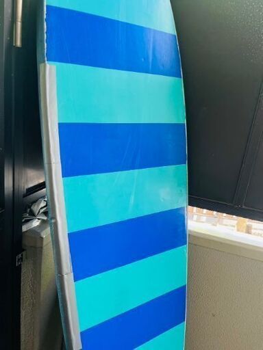 リーシュコード付  サーフボード、ソフトボー ド　8ft