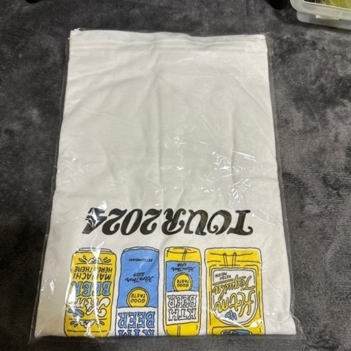 ケツメ　2024 ライブTシャツと銀テープ