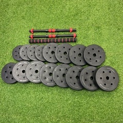 【無料】自宅での筋トレに💪ラック付👍ダンベルセット✨美品✨の画像