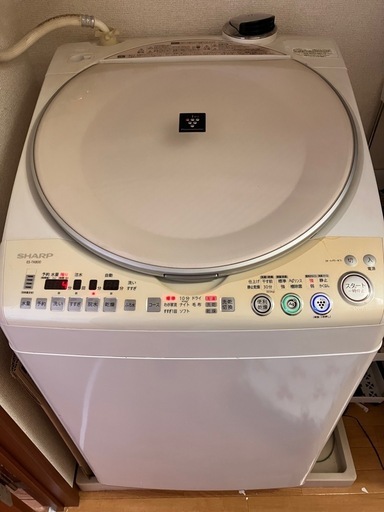 【9/23受け取り可能な方】SHARP プラズマクラスターイオン　洗濯機