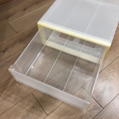 お話中●難あり　無印良品　衣装ケースの画像