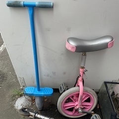 一輪車　ホッピング