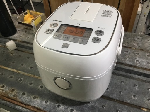 値下げしました‼️【炊飯器】【東芝】【3合】クリーニング済み【管理番号1708】