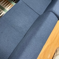 「ニトリ」こたつテーブル、ローソファ付きの画像