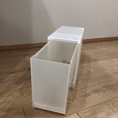お話中●無地良品　収納ストッカー　深型の画像
