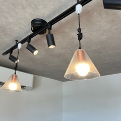 ペンダントライト1灯　ダクトレール用