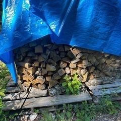 値下げしました。薪、丸太シーズン前の投げ売りの画像