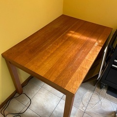 伸長式ダイニングテーブル　DIY作業台の画像