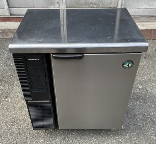 【動確済み】業務用 ホシザキ テーブル冷凍庫 FT-63PTE 単相 100V 73L 630×450×800 台下冷凍庫 1ドア 厨房機器 冷凍ストッカー 大阪発