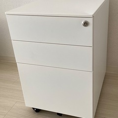 サイドワゴン　ホワイト　3段