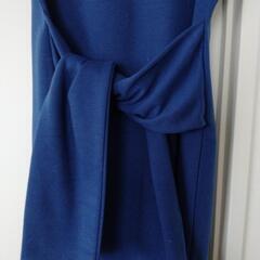 スウェット素材のワンピースＴの画像