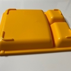 お皿　4枚セット　ワンプレート プラスチック 子供食堂の画像
