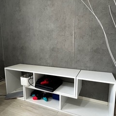 テレビ台　白　ローボード　32〜65型対応の画像