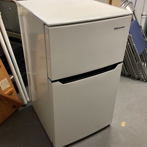 Hisense ハイセンス 冷凍 冷蔵庫 2ドア 93L HR-B95A 2018年製 1人暮らし 冷凍冷蔵ノンフロン 中古品