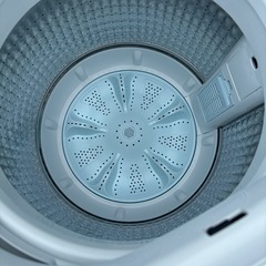 美品 Haier ハイアール 4.5Kg 全自動洗濯機 JW-U45LK 2023年製の画像