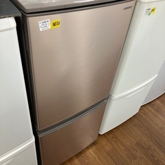 2ドア冷蔵庫　SHARP SJ-D14E-N 2019年製　17...