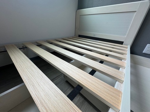 すのこ引出し付きベッド