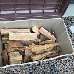 引き取り限定　薪　紅葉樹　30kg 