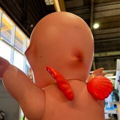【愛品館 市原店】昭和レトロ キューピー人形 57㎝の画像