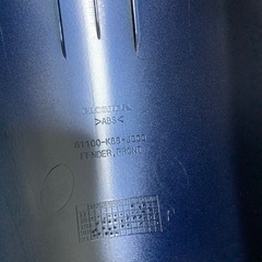 AA09JA44スーパーカブ50 110共通 フロントフェンダー新品の画像