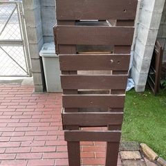 ハンドメイド　棚　靴箱の画像