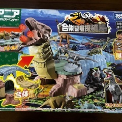 アニア　合体恐竜探検島　　トミカ