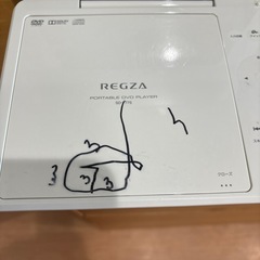 東芝ポータブルDVDプレーヤーの画像