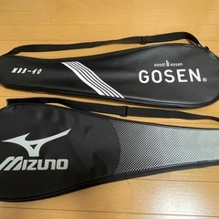 バドミントンラケット　3本の画像