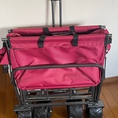 値下げしました！キャンプ アウトドア キャリー タイヤ太い