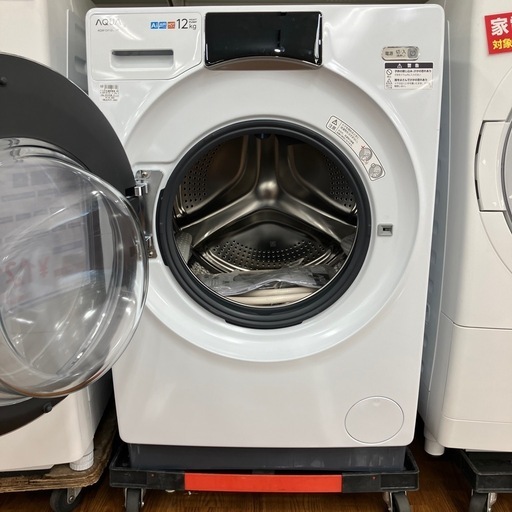 ドラム式洗濯機　AQUA AQW-DX12N 2023年製　121,000円
