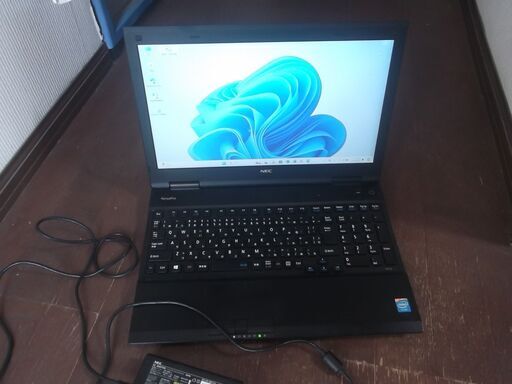 前の購入者様へ決まりました。第40号　NECノートパソコン　WIN11  SSD120GB