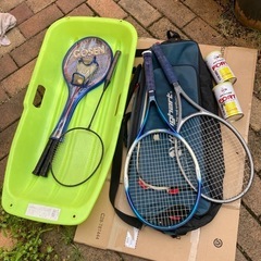 ソリ　バトミントンセット　テニスセット