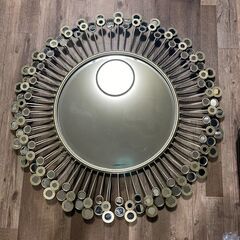 約97cm 特大　鏡　ミラー　壁掛け　店舗　手渡し可　茨城県龍ヶ崎市