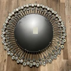約97cm 特大　鏡　ミラー　壁掛け　店舗　手渡し可　茨城県龍ヶ崎市の画像
