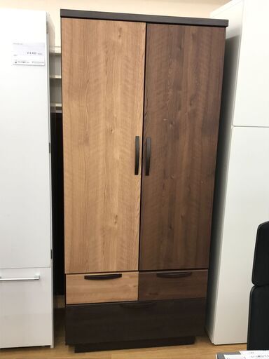 ★ジモティ割あり★  ワードローブ ブラウン H180×W69×D59 クリーニング済み KJ5920