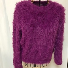 ふわふわ　のニット