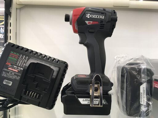 KYOCERA コードレスインパクトドライバ DID183L5 ケース付き 未使用品