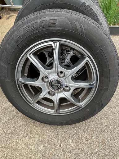 軽自動車用　社外アルミホイール　タイヤ4本セット
