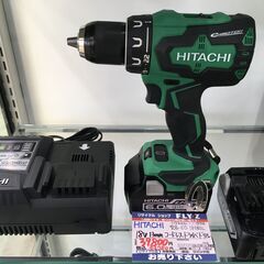 HITACHI 18V 13mm コードレスドライバドリル DS18DBSL ケース付き 中古