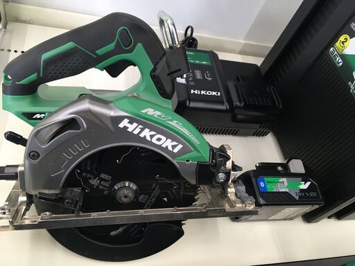 HiKOKI 165mm コードレス丸のこ C3606DA(SK) ケース付き 中古