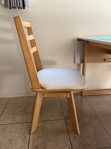 回転式ダイニングチェア（2脚セット｜2021年購入@ニトリ）