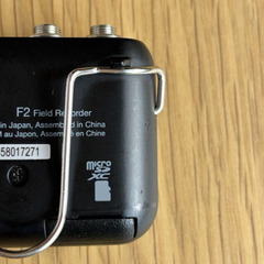 ZOOM ズーム field recorder 32bit フロート対応の画像