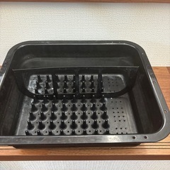 水切りラック　ブラック　黒　ダイソー　　