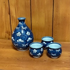 【取引確定】未使用 4個セット 源右衛門窯 酒器揃