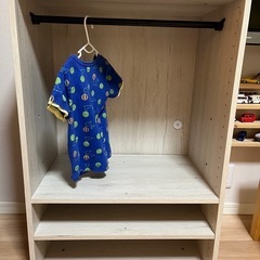 ニトリ　カラーボックス　子供服収納
