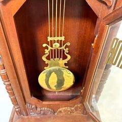 GULATOR SWISS 大型 柱時計 振り子時計 ボンボン時計　/SL1の画像