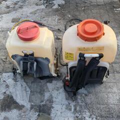 エンジン噴霧器　2台セットの画像