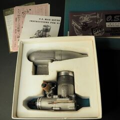 ラジコン飛行機用グローエンジン　OS MAX 45F SR　中古品