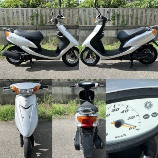 ⭐️ジョグ快速2スト⭐️グリップ・プラグ新品交換⭐️フロントブレーキ交換済みで快調⭐️50cc原付スクーター⭐️